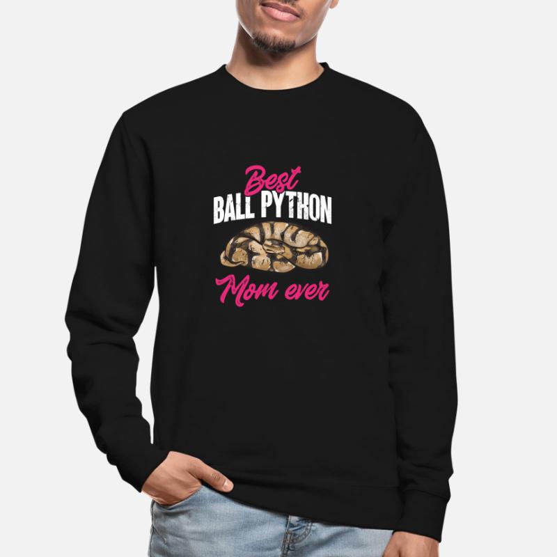 Ball Python Schlange Königspython Unisex Pullover