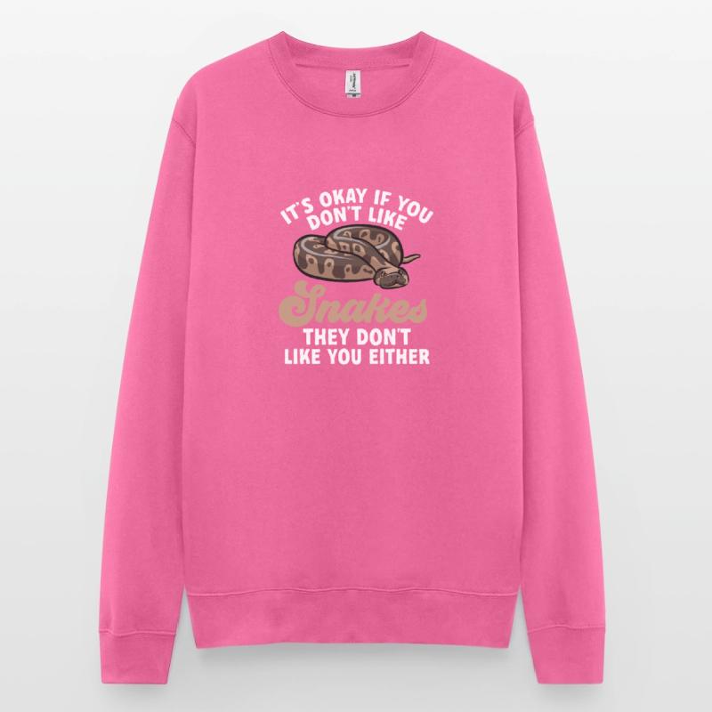 Ball Python Schlange Königspython Unisex Pullover