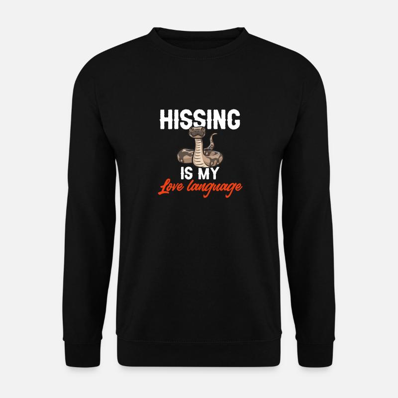 Ball Python Snake King Python - Sweat-shirt Unisexe - noir