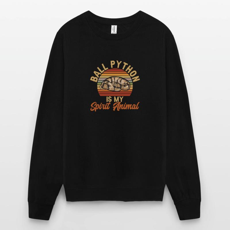Ball Python Schlange Königspython Unisex Pullover