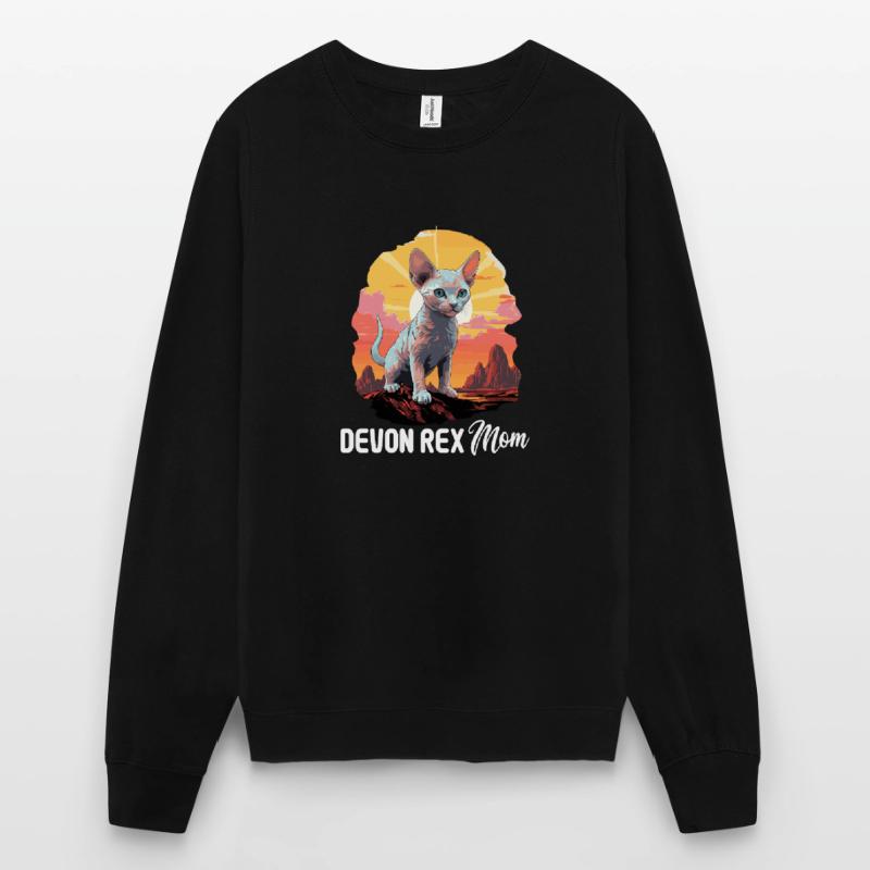 Devon Rex Kitten Devon Rex Cat Unisex Sweatshirt