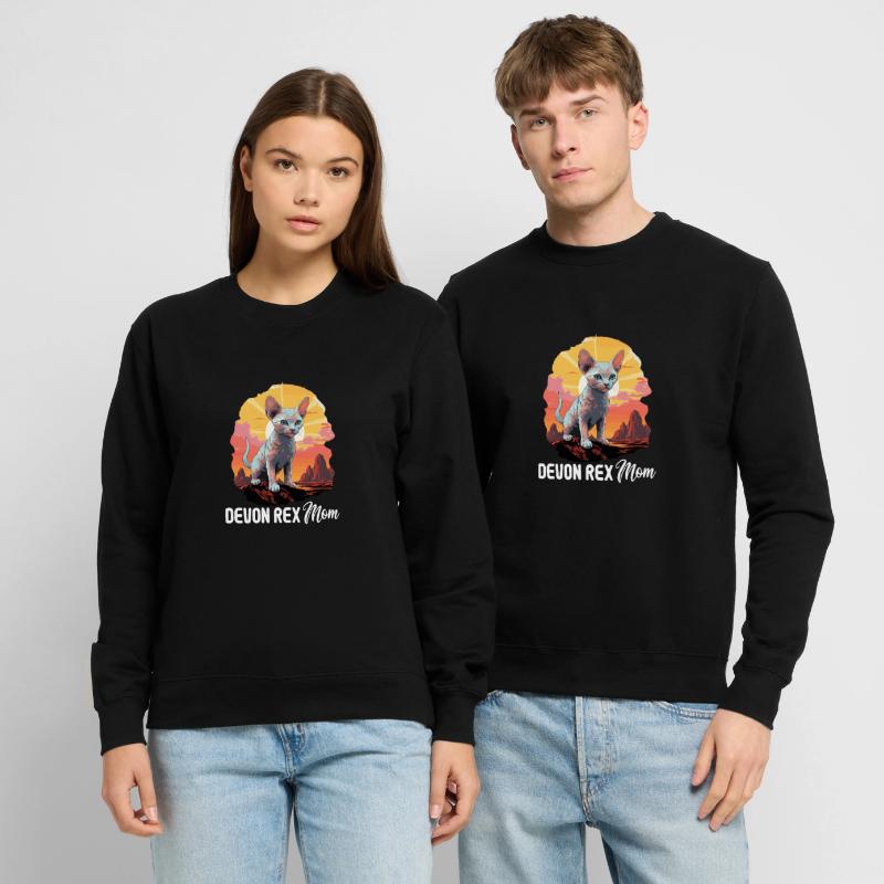 Devon Rex Kätzchen Devon Rex Katze Unisex Pullover