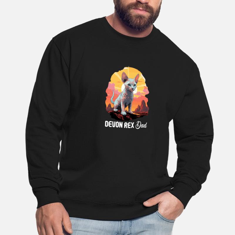 Devon Rex Kitten Devon Rex Cat Unisex Sweatshirt