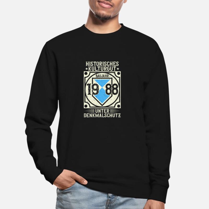 Construit en 1988 Né, Né en 1988 Sweat-shirt Unisexe