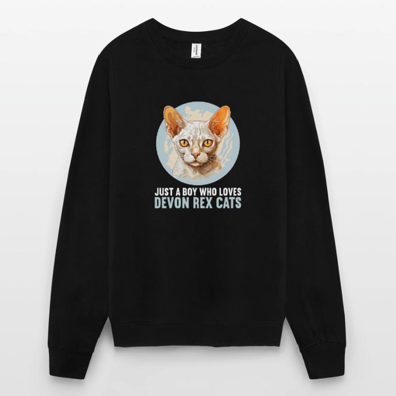Chaton Devon Rex Chat Devon Rex Sweat-shirt Unisexe