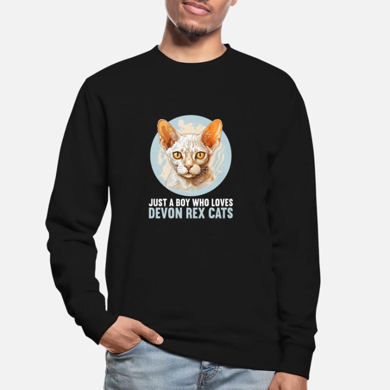 Devon Rex Kitten Devon Rex Cat Unisex Sweatshirt