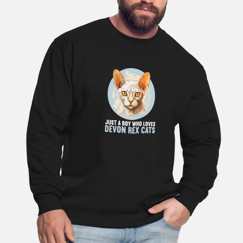 Chaton Devon Rex Chat Devon Rex Sweat-shirt Unisexe