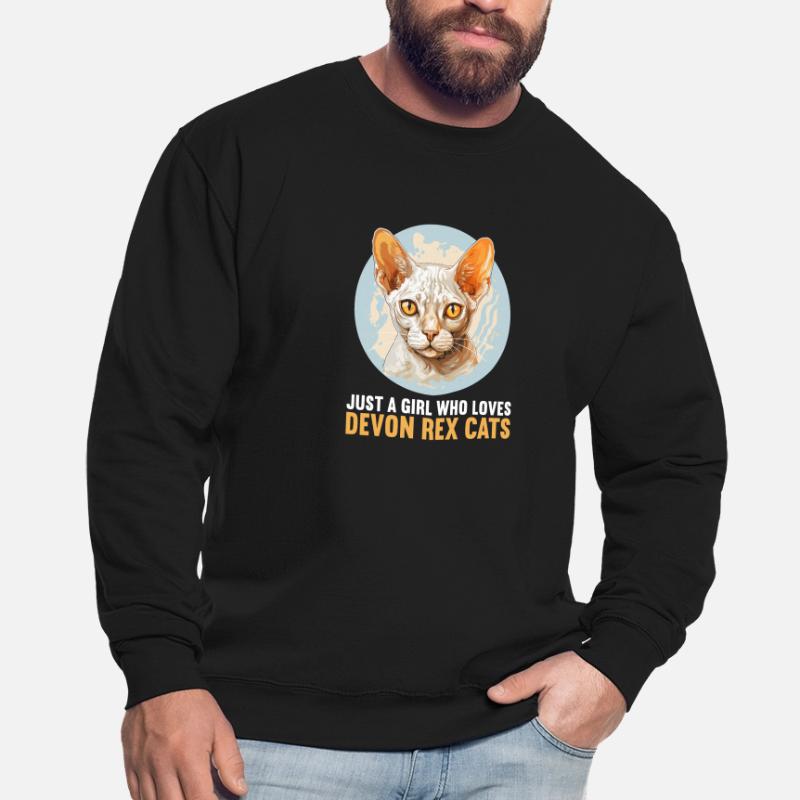 Devon Rex Kitten Devon Rex Cat Unisex Sweatshirt