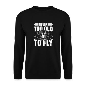 Ring Gymnastics 4 - Unisex Sweatshirt - black - Front - Alina (178cm) & Michal (187cm)