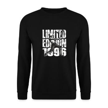 Édition limitée 1996 Édition limitée Cricket - Sweat-shirt Unisexe - noir - Devant - Alina (178cm) & Michal (187cm)