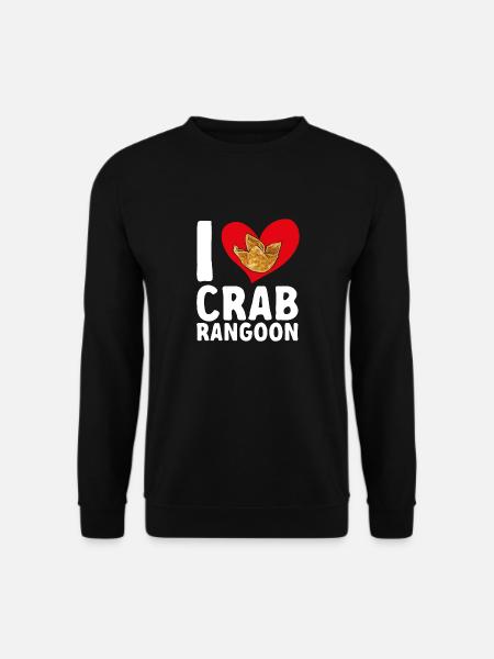 Krabben Rangoon Crab Rangoon - Unisex Sweatshirt - black