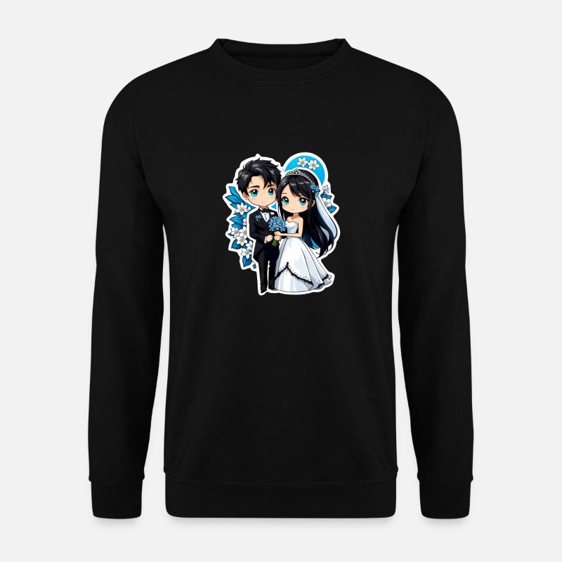 Just Married - For Wedding - Unisex Sweatshirt - black