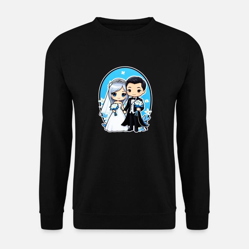 Just Married - For Wedding - Unisex Sweatshirt - black