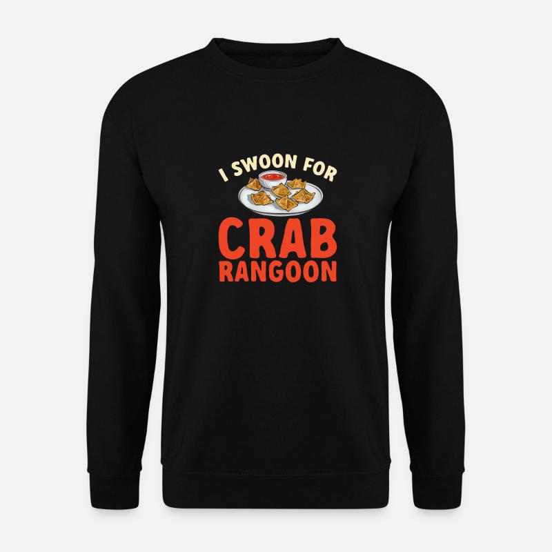 Krabben Rangoon Crabe Rangoon - Sweat-shirt Unisexe - noir
