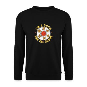 Krabben Rangoon Crab Rangoon - Unisex Sweatshirt - black - Front - Alina (178cm) & Michal (187cm)