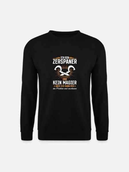 Precision instead of magic - Unisex Sweatshirt - black