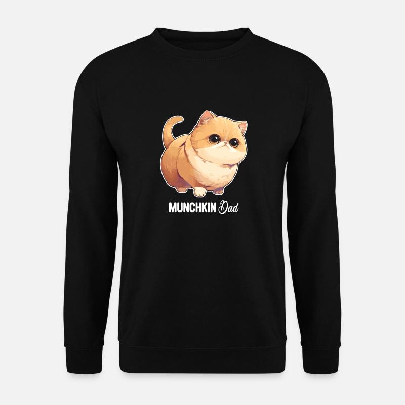 Munchkin Kätzchen Munchkin Katze - Unisex Pullover - Schwarz