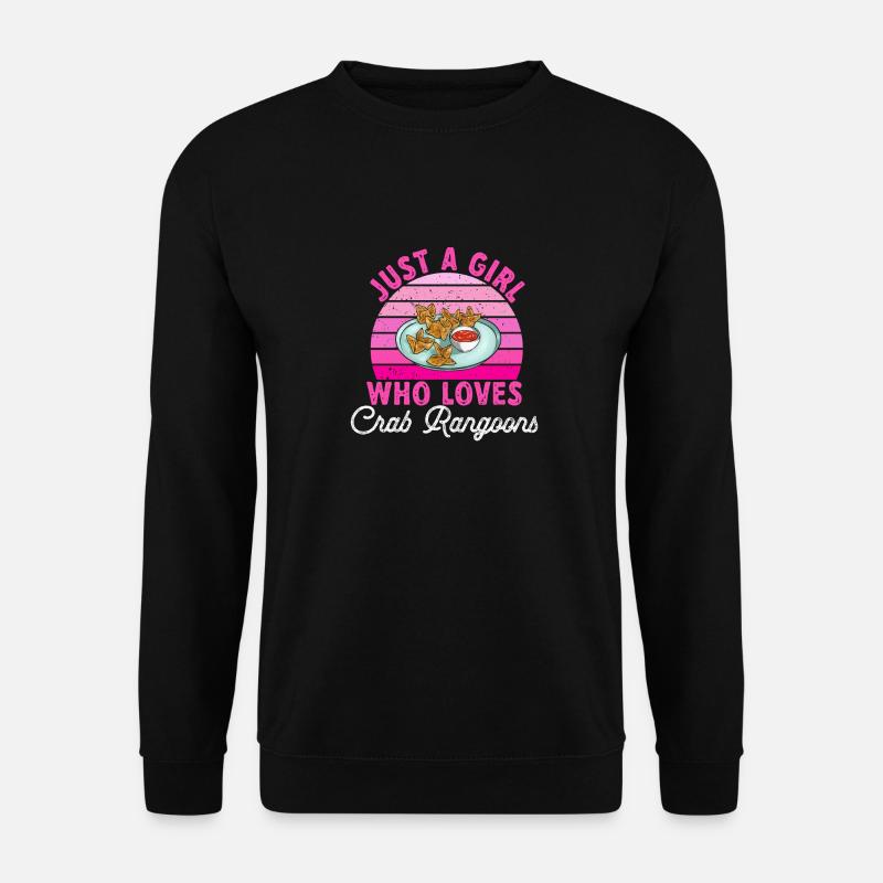 Krabben Rangoon Crab Rangoon - Unisex Sweatshirt - black