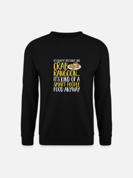 Krabben Rangoon Crab Rangoon - Unisex Sweatshirt - black