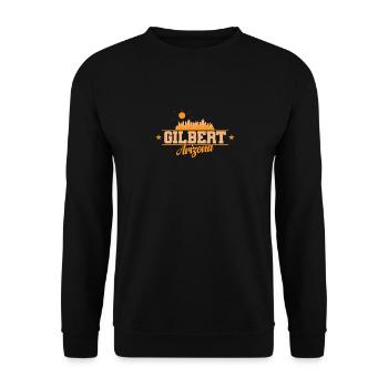 Gilbert, Arizona city in the United States - Unisex Sweatshirt - black - Front - Alina (178cm) & Michal (187cm)