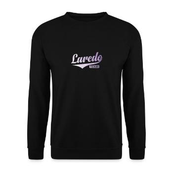 Laredo, une ville du Texas, aux États-Unis - Sweat-shirt Unisexe - noir - Devant - Alina (178cm) & Michal (187cm)
