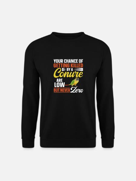 Molina Parakeet Parrot Bird Parakeet - Unisex Sweatshirt - black