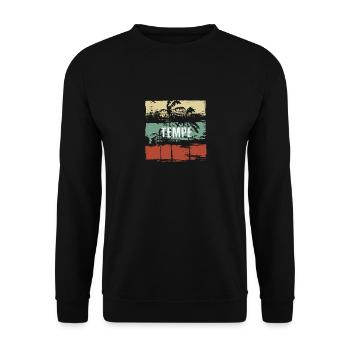 Tempe Arizona Artistic Vacation Souvenir Abstract - Unisex Sweatshirt - black - Front - Alina (178cm) & Michal (187cm)