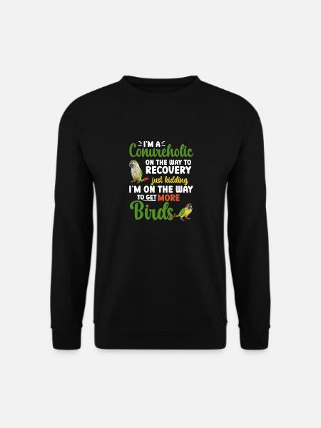 Molina Parakeet Parrot Bird Parakeet - Unisex Sweatshirt - black