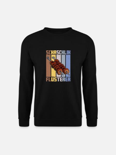 Shashlik Whisperer Retro Russia Meat - Unisex Sweatshirt - black