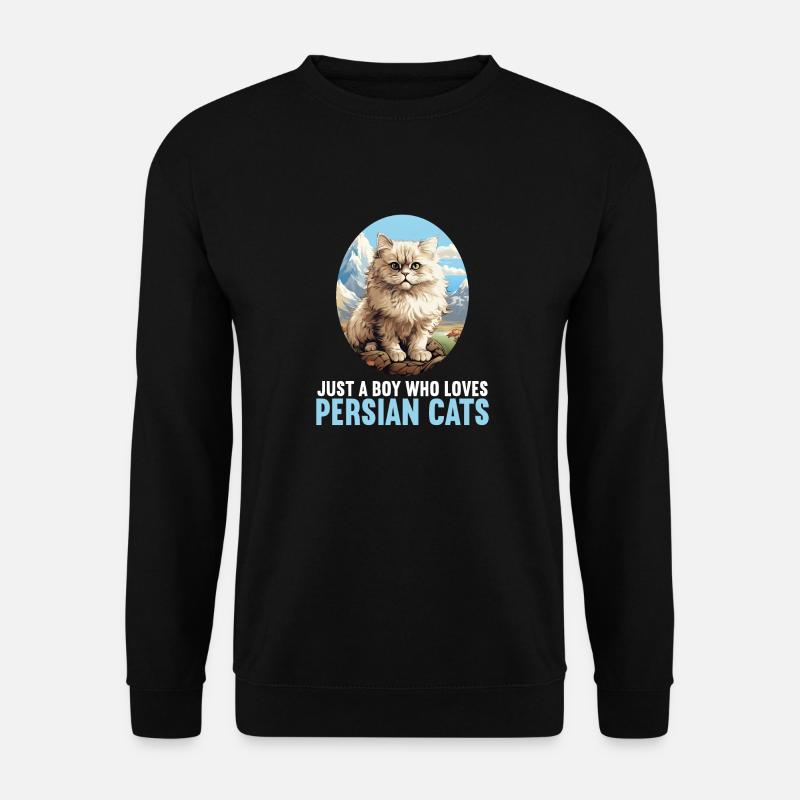 Persian Cat Perserkatze - Unisex Sweatshirt - black