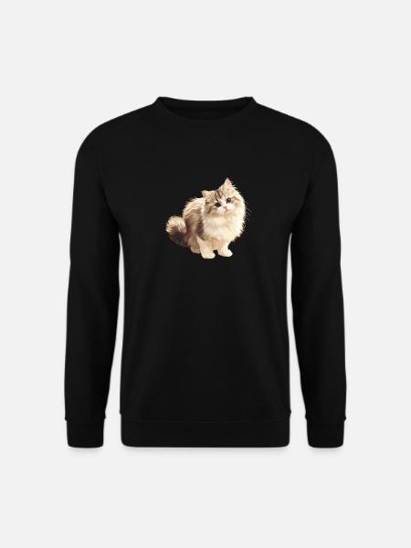 Ragamuffin Kitten Ragamuffin Cat - Unisex Sweatshirt - black