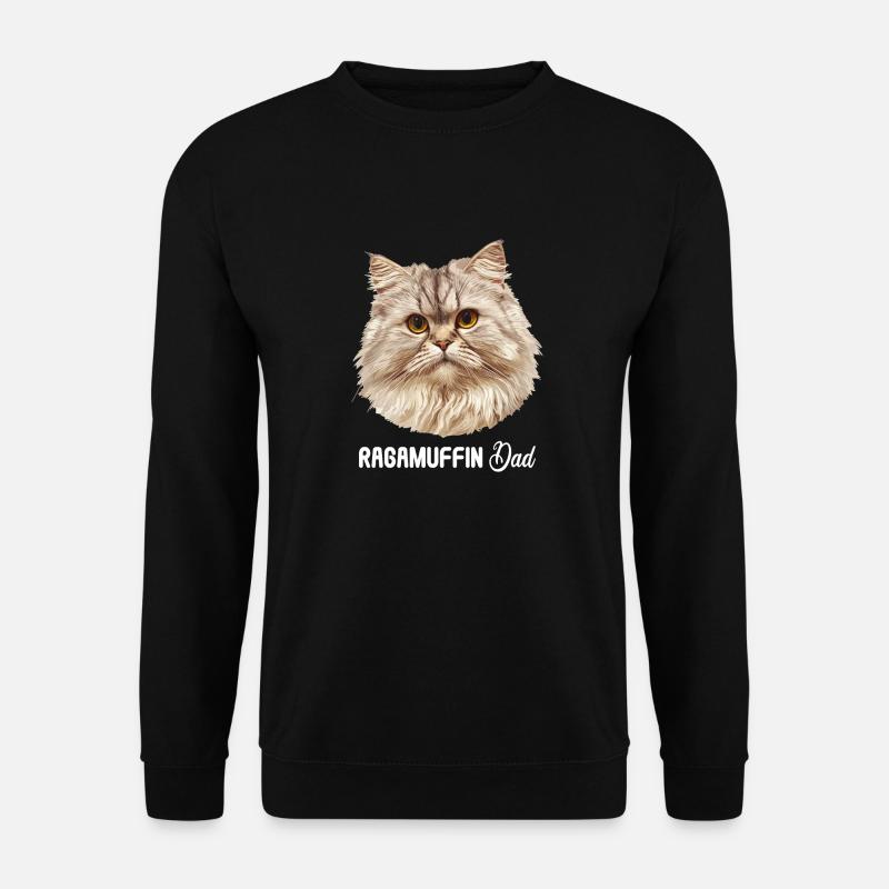 Ragamuffin Chaton Ragamuffin Chat - Sweat-shirt Unisexe - noir