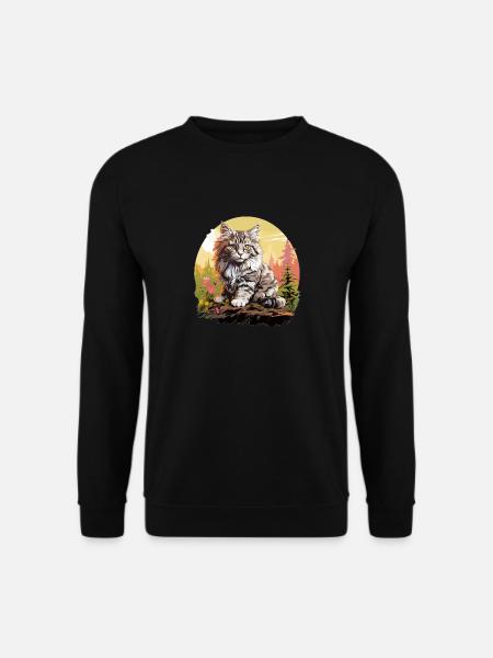 Ragamuffin Kitten Ragamuffin Cat - Unisex Sweatshirt - black