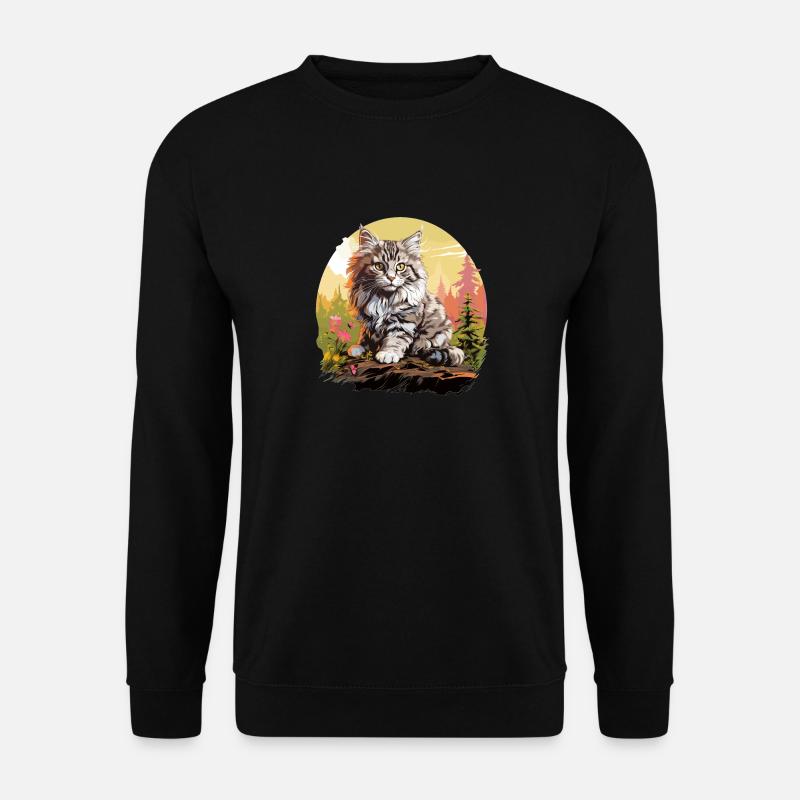 Ragamuffin Chaton Ragamuffin Chat - Sweat-shirt Unisexe - noir