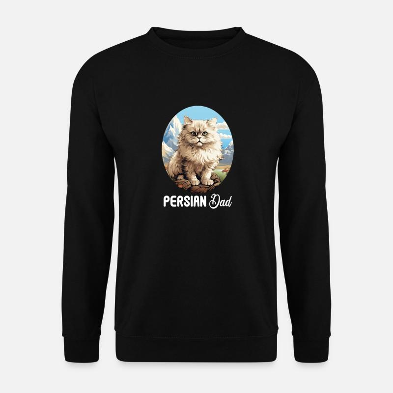 Persian Cat Perserkatze - Unisex Sweatshirt - black