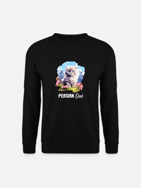 Persian Cat Perserkatze - Unisex Sweatshirt - black