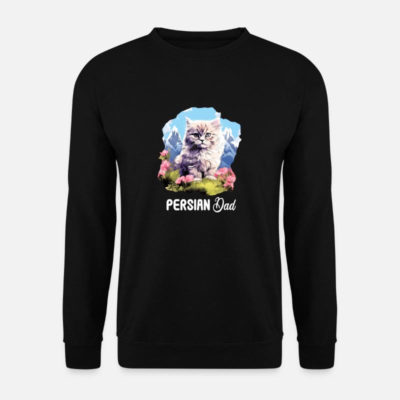 Persian Cat Perserkatze - Unisex Sweatshirt - black