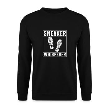 Sneakerhead Sneaker Collector - Sweat-shirt Unisexe - noir - Devant - Alina (178cm) & Michal (187cm)