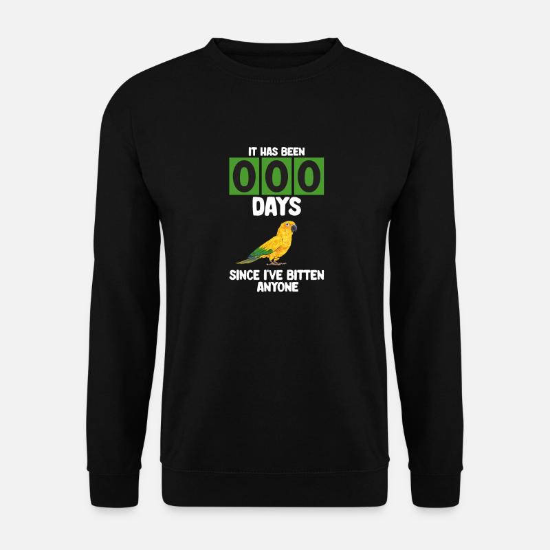 Parakeet Parrot Parakeet Bird - Unisex Sweatshirt - black