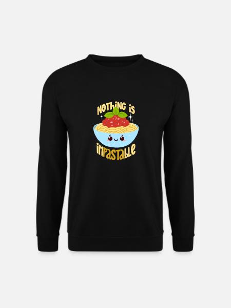 Pasta pun - Unisex Sweatshirt - black
