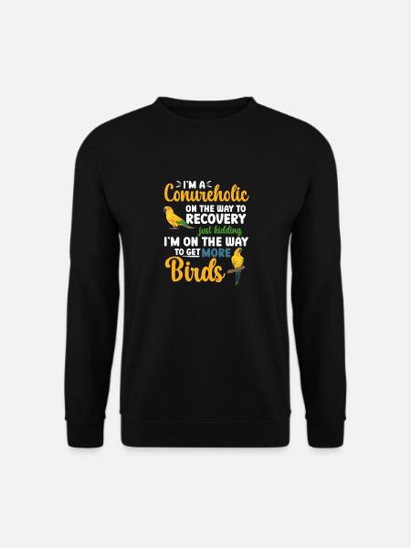 Parakeet Parrot Parakeet Bird - Unisex Sweatshirt - black