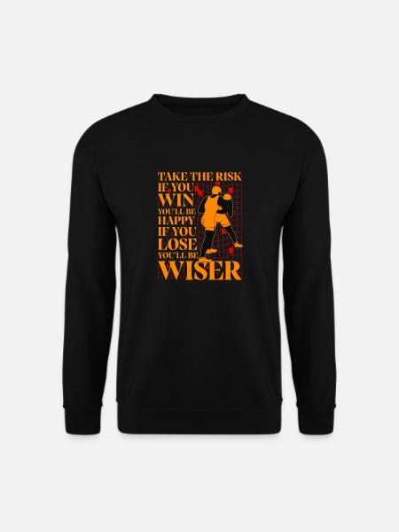 Ringen - Unisex Pullover - Schwarz