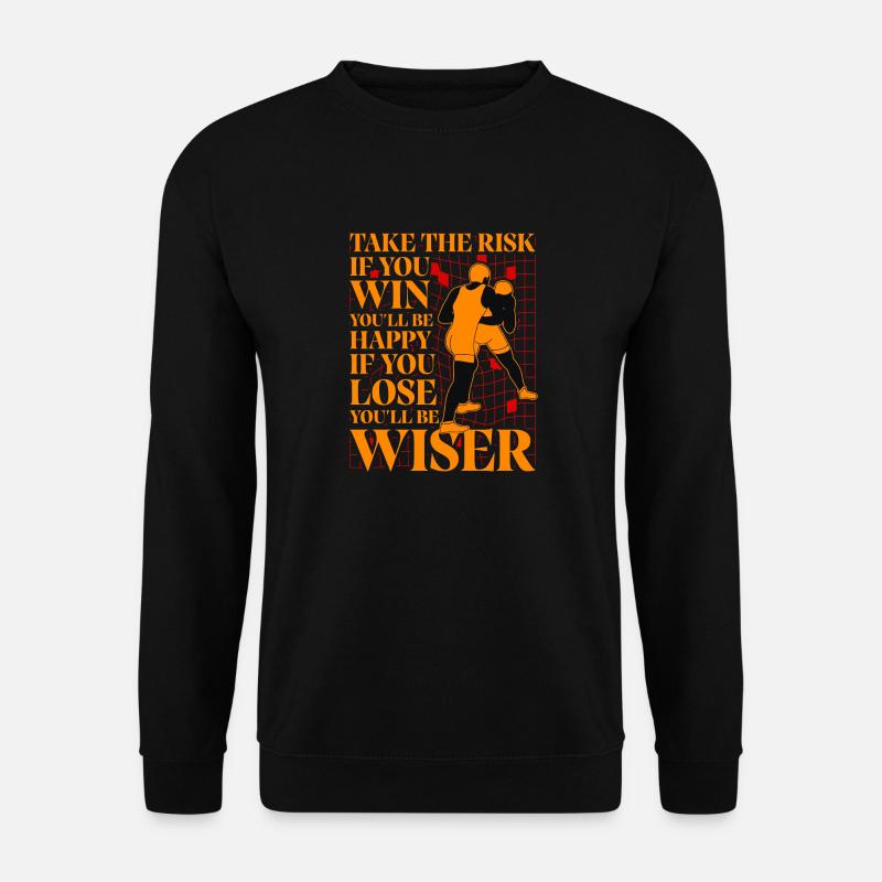 Ringen - Unisex Pullover - Schwarz