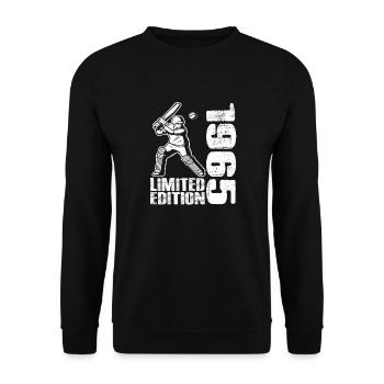 Édition limitée 1965 Édition limitée Cricket - Sweat-shirt Unisexe - noir - Devant - Alina (178cm) & Michal (187cm)