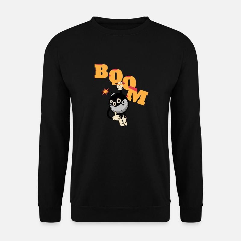 Boom - Unisex Pullover - Schwarz