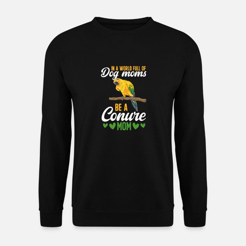 Parakeet Parrot Parakeet Bird - Unisex Sweatshirt - black