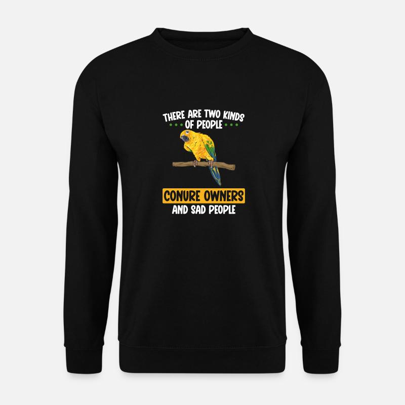 Parakeet Parrot Parakeet Bird - Unisex Sweatshirt - black