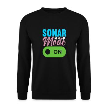 Marine Biology Marine Biologist - Unisex Sweatshirt - black - Front - Alina (178cm) & Michal (187cm)