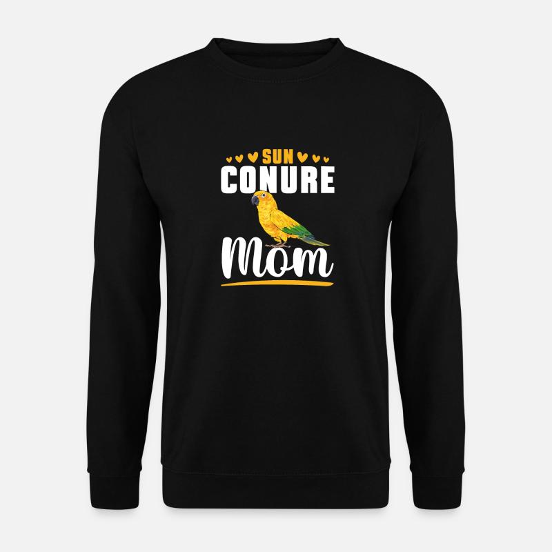 Parakeet Parrot Parakeet Bird - Unisex Sweatshirt - black