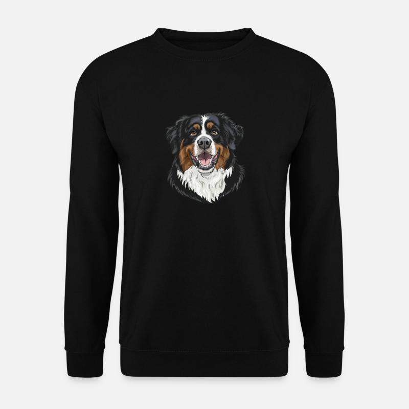 Bouvier bernois | Bouvier bernois | Caricature - Sweat-shirt Unisexe - noir